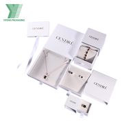 YiFeng Packaging conception personnalisée emballage rigide boîte-cadeau boîte à bijoux en papier blanc avec insert en velours
