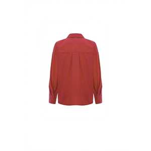 Blusa/Camisa de Mujer con Botones y Frente Decorado - Product Image 1