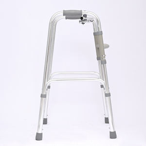 Aides à la <span class=keywords><strong>marche</strong></span> mobiles pliables légères de rééducation avancée en gris pour personnes handicapées et personnes âgées - Product Image 2