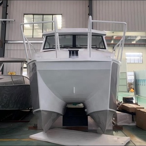 All Welded 8.8m Aluminum Sport Leisure <b>Entertainment</b> Fishing Yacht Luxury Boat Party Sightseeing Cruising 400HP - Product Image 4