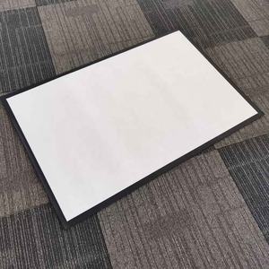 Wholesale DIY Empty Blank Plain White <b>Outdoor</b> Polyester Natural Nitrile <b>Rubber</b> Door <b>Mats</b> - Product Image 4