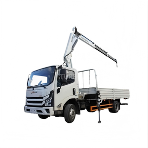 מנוף זרוע מפרקית JMC <span class=keywords><strong>3</strong></span> טון, מנוף מיני רכוב על משאית עם זרוע טלסקופית 4x2 - Product Image 4