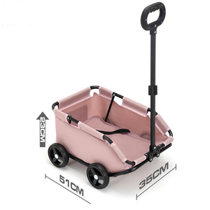 Poussette <span class=keywords><strong>pour</strong></span> animaux <span class=keywords><strong>de</strong></span> compagnie Bunnyhi STC001 à 4 roues, petit transporteur <span class=keywords><strong>pour</strong></span> chiens et chats, sac à dos en <span class=keywords><strong>tissu</strong></span>, design <span class=keywords><strong>cage</strong></span> <span class=keywords><strong>pour</strong></span> les voyages et le <span class=keywords><strong>transport</strong></span> - Product Image 3