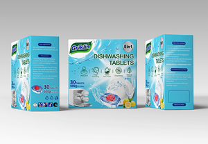 Pastiglie per Lavastoviglie Ottagonali da 20g, Rimuovono le Macchie, Detergente per la Casa, Etichetta Privata - Product Image 6