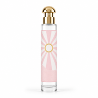 Stylo vaporisateur de parfum vide 35 ml rechargeable, atomiseur portable avec capuchon doré, boîte de présentation de 480 pièces, vente en gros, logo personnalisé