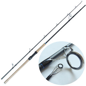 <span class=keywords><strong>Canne</strong></span> à pêche poisson-chat de haute qualité 2.7m 2 sections <span class=keywords><strong>leurre</strong></span> poids 300 ~ 500g poignée en liège <span class=keywords><strong>canne</strong></span> à poisson-chat en carbone 270 2 pièces - Product Image 1