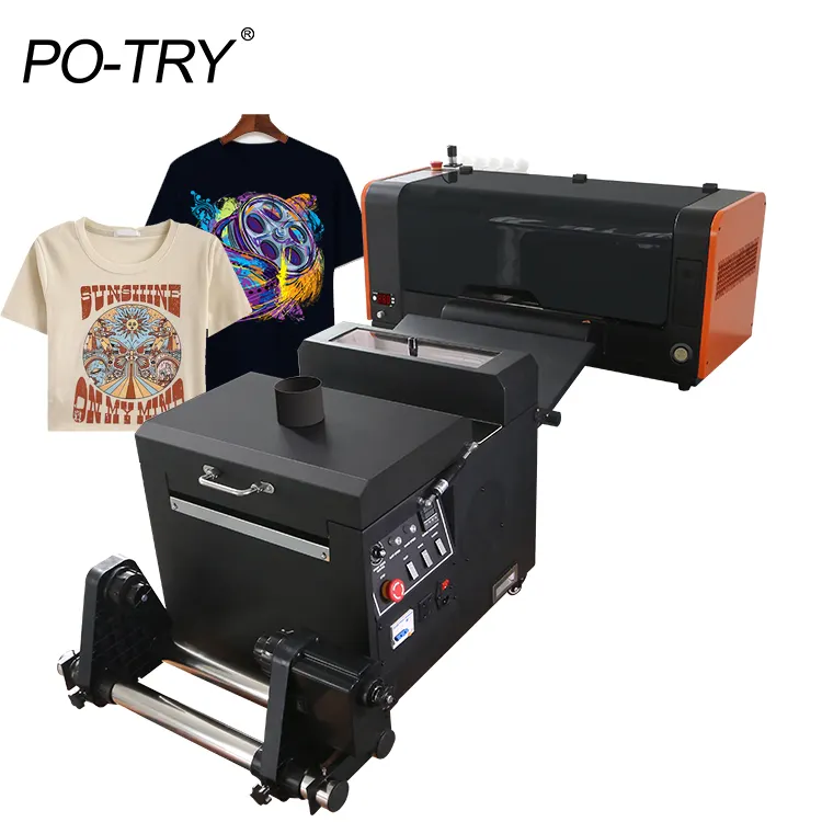 Potry Dtf Imprimante Film Transfert De Chaleur Film T-Shirt Vêtements Imprimante Direct Film Machine D'impression