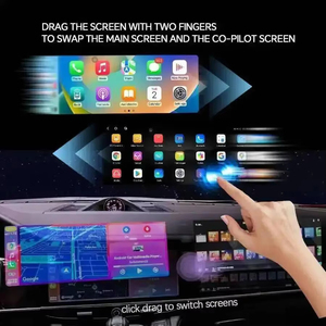 หน้าจอวิทยุมัลติมีเดียในรถยนต์แบบจอคู่ สำหรับรถยนต์เมอร์เซเดสเบนซ์ GLA CLA CLASS W176 X117 X156 W463 W246 ปี 2015-2018 พร้อมระบบ GPS Car Play และ 4G - Product Image 6