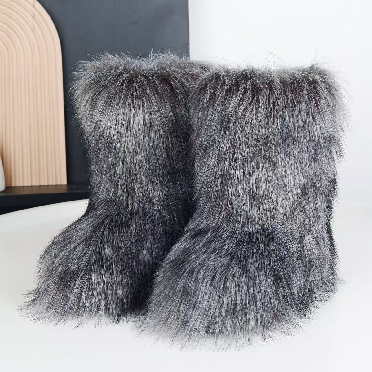 Grayish white