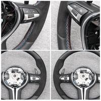 Volant en cuir pour voiture, très vendu, pour BMW Série E E87 E81 E82 E90 E91 E92 E84 E89 E70 E71