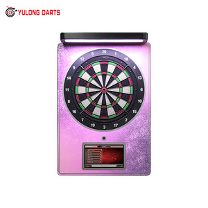 Máquina de Dardos Electrónica Operada con Monedas, Pantalla LED, Línea de Base Ajustable, Juego de Barra Deportiva para Adultos - Product Image 1