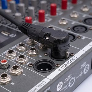 3pin จากโรงงานสาย XLR 90องศา<span class=keywords><strong>สาย</strong></span>สัญญาณเสียง XLR 24AWG คุณภาพสูงสายไมโครโฟนชุบนิกเกิล XLR ตัวผู้ไปยังตัวเมีย - Product Image 6