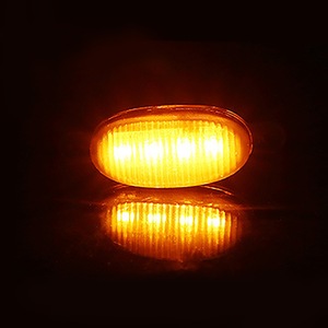 Feu de signalisation jaune sur la calandre de voiture SUV (boîtier noir ou jaune) Feu de signalisation jaune sur la calandre de pick-up Raptor (feu de signalisation jaune) - Product Image 4