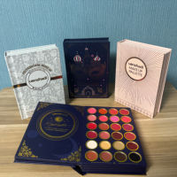 Livre de Maquillage Métallique Chimique Complet et Détaillé - Stick Multicolore pour Fond de Teint, Contour, Fard à Joues, Yeux, Lèvres et Illuminateur