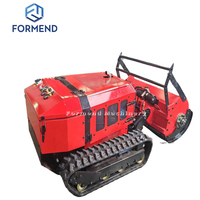 Cortadora de Césped Robótica con Control Remoto, Tipo Cadena, Inalámbrica, Tractor de Carretilla, Industrial, Directo de Fábrica
