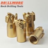 Foret de forage PDC en alliage de diamant ultra-résistant DrillMore, garantie 3 ans, outil de forage forgé pour l'exploitation minière du charbon et la construction