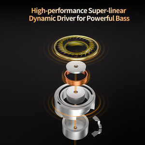 KZ ZS12 PRO <span class=keywords><strong>X</strong></span> 1DD+5BA Écouteurs hybrides HIFI filaires pour scène et musique, compatibles Android, sport, jeu, 3.5MM, métal noir, DJ, intra-auriculaires - Product Image 6