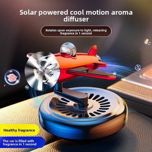 Ambientador Solar de Plástico para Coche, Adorno para Consola Central con Fragancia a Gardenia - Product Image 5