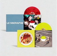 LE SSERAFIM 1er album single SPAGHETTI Vinyle LP K-pop Coréen Édition limitée pour adultes Disque Fearnot Merch officiel Source Music