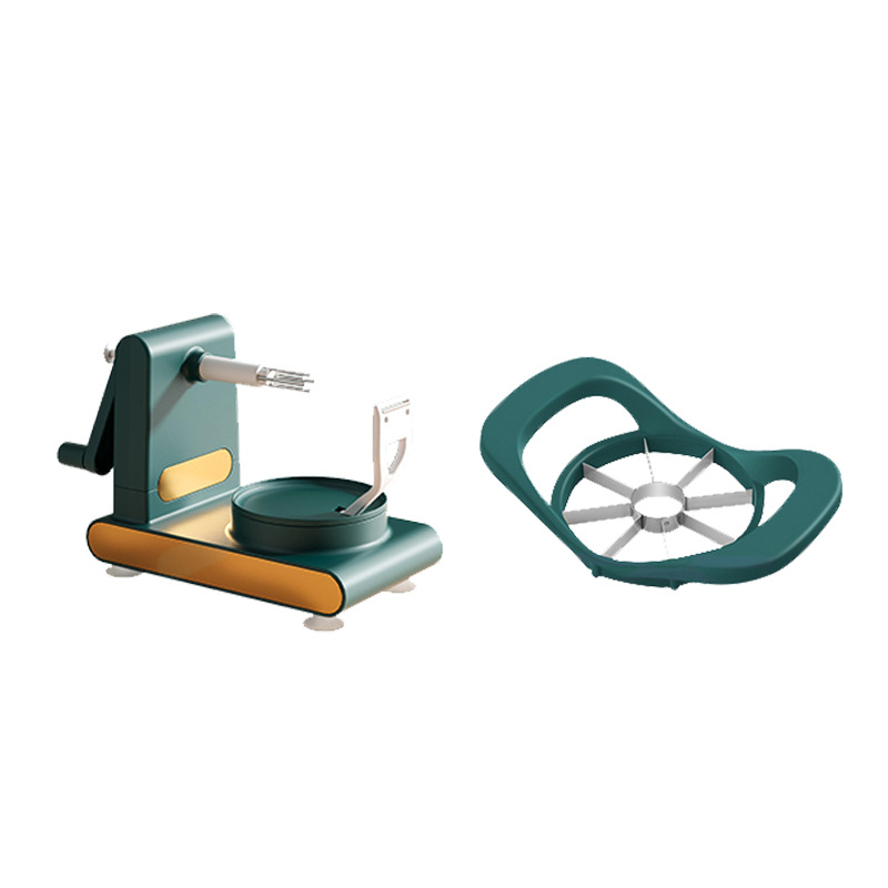 Set di due pezzi verde scuro