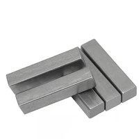 Clés parallèles carrées DIN 6885, rectangulaires, à deux extrémités carrées, clés de machine à fente, barre de clé parallèle, clé plate carrée