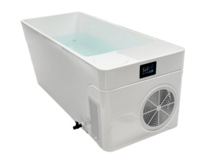 Baignoire de récupération sportive haut de gamme en acrylique avec système de refroidissement et couvercle, dotée d'une valve de vidange - Product Image 3