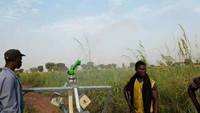 Arroseurs Turbo Agricoles à Engrenage à Vis sans Fin et Canon FSW40 pour Irrigation au Goutte-à-Goutte