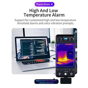 Nouveau Mini <span class=keywords><strong>Thermomètre</strong></span> Industriel à Imagerie Thermique pour Smartphone 2026, Vision Nocturne Infrarouge USB OEM/ODM ABS Vert 256x192 - Product Image 4