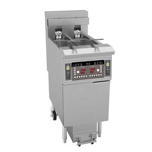 Vente directe d'usine, friteuse électrique de haute qualité, friteuse à poulet pour restauration rapide, friteuse ouverte à trois cylindres avec système de filtration d'<span class=keywords><strong>huile</strong></span> - Product Image 2