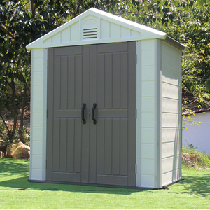 Outdoor HDPE Plastic storage garden shed for backyard