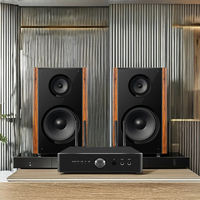 Amplificateur intégré de classe D Hi-Fi, récepteur audio numérique stéréo actif avec caisson de basses, communication USB, enceintes de karaoké à domicile