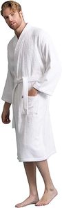 Peignoir de bain en molleton pour hommes et femmes, jupe de bain, LOGO personnalisé, chemise de nuit en flanelle, vêtements de nuit en peluche pour hôtel, vente en gros - Product Image 2