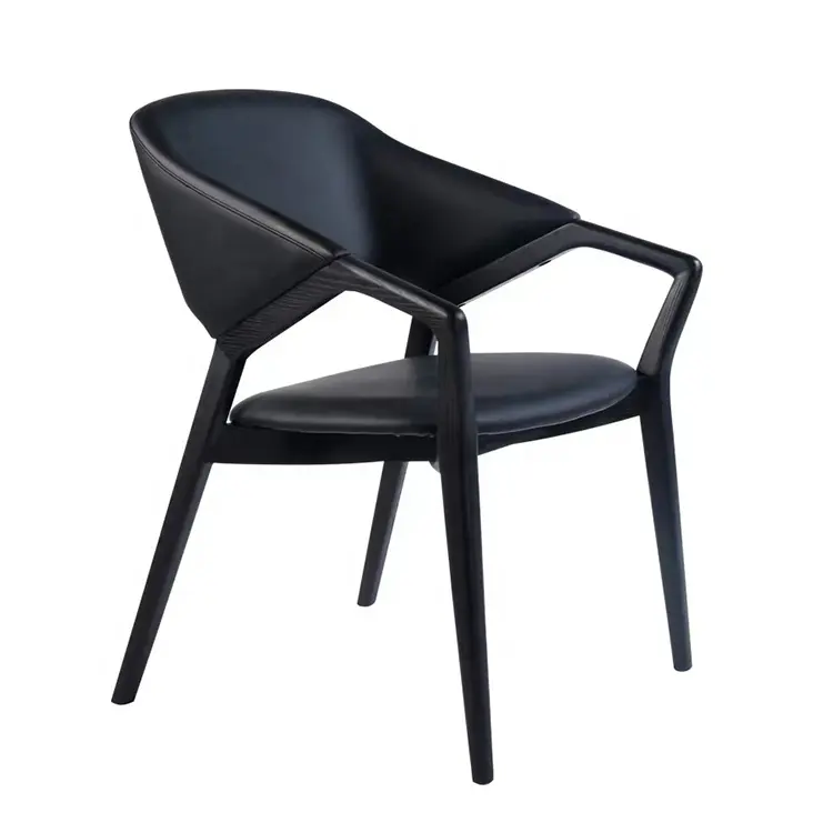 पदोन्नति डिजाइन लकड़ी कुर्सियों भोजन कक्ष फर्नीचर खाने की मेज कुर्सियों चमड़े खाने की मेज कुर्सियों