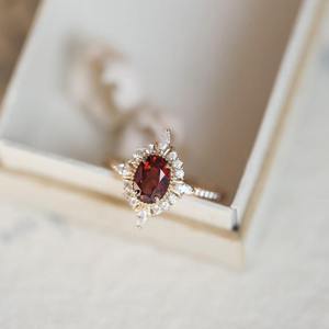 S925 pur argent japonais Design Niche rétro atmosphérique naturel <span class=keywords><strong>Pigeon</strong></span> sang rouge rubis anneau - Product Image 3