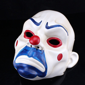 All'ingrosso Halloween Horror COS Dark cavaliere oggetti di scena Clown rapinatore <span class=keywords><strong>Joker</strong></span> resina maschera <span class=keywords><strong>Joker</strong></span> The Dark Knight cosplay - Product Image 4