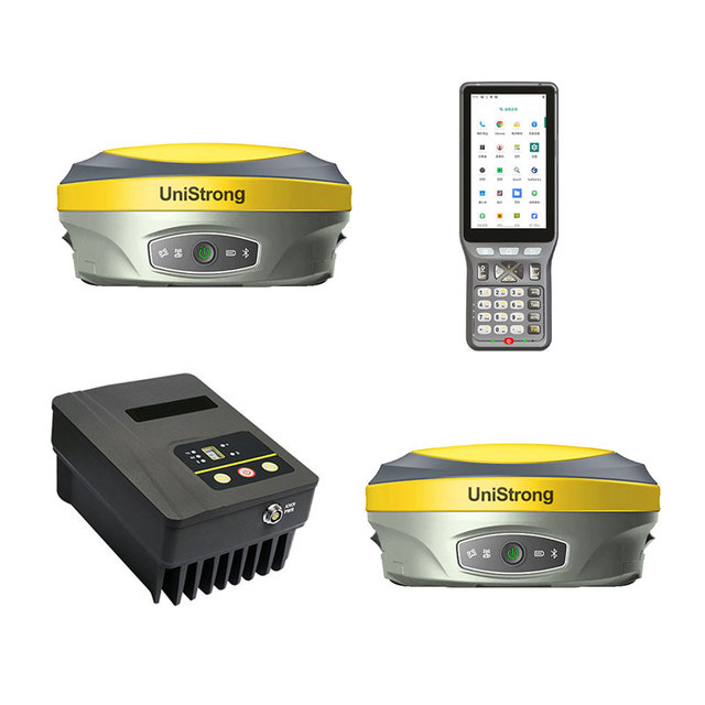High-Precision GNSS RTK Receiver with NTRIP, Compatible with UniStrong G970II Pro and ESurvey E600 for Construction Layout