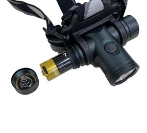 Lampe frontale hybride rechargeable en aluminium LED 835 lumens, étanche IP66, 6000K, pour le camping et les activités de plein air - Product Image 4