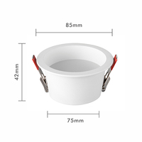 Pour la meilleure vente en egypte montage encastré spot Angle de faisceau d'inondation downlight Led Surface Down Light réglable