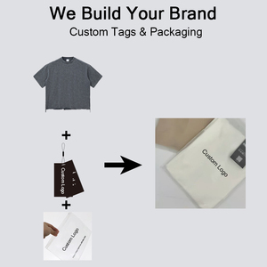 Camiseta Kuenzi para Hombre, 350GSM, 100% Algodón, Lavado Vintage, Color Limpio, Corte Amplio con Bordes Deshilachados, Estilo Urbano - Product Image 4