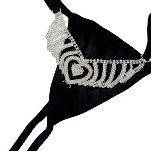 Chaîne de corps en strass pour femmes <span class=keywords><strong>sexy</strong></span>, string, lingerie, culotte, sous-vêtements, cadeau - Product Image 5