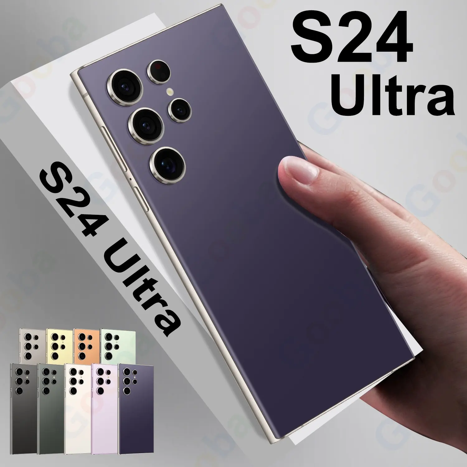 2024 S24 Ultra Smartphone TAYA OEM 4GB + 64GB Batería grande Dual SIM Dual Standby Teléfono móvil Stylus incorporado