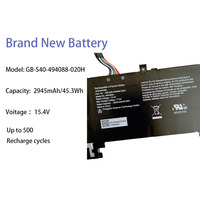 Batterie d'ordinateur portable GB-S40-494088-020H 45.3Wh pour Sony 494088N Tablet