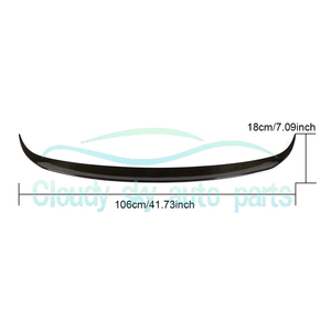 Aileron de coffre en fibre de carbone YT pour <span class=keywords><strong>Tesla</strong></span> <span class=keywords><strong>Model</strong></span> <span class=keywords><strong>X</strong></span> P90 <span class=keywords><strong>75D</strong></span> P100 2016-2018 - Product Image 3