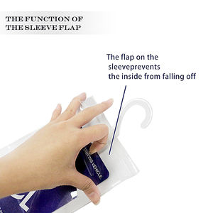 Cubierta de soporte protector de placa de permiso de estacionamiento para <span class=keywords><strong>discapacitados</strong></span> ultra transparente con percha grande con placa de estacionamiento - Product Image 5