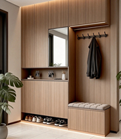 Panneau de placage premium avec finition peinture, toucher délicat, idéal pour les portes de placards haut de gamme et les intérieurs de luxe