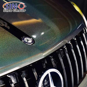 <span class=keywords><strong>Film</strong></span> de décoration de voiture en vinyle métallisé vert brillant de haute qualité CL-PM-24P - Product Image 2