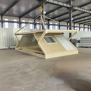 Casa Contenedor Prefabricada Plegable para Vivienda, <span class=keywords><strong>Refugio</strong></span>, Granja, Campamento Minero, Alojamiento Estudiantil, Almacenamiento y Cafetería - Product Image 4