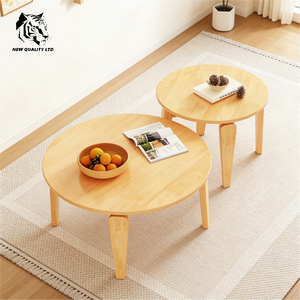 factory direct supply cheapest customize <b>large</b> stock dropshipping tea table new design living room furniture <b>wood</b> coffee table - Product Image 3