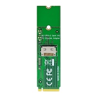 Kartu Adaptor Internal M.2 (PCIe X4) OcuLink SFF-8612 NVMe SSD-Stock 10Gbps Model ST5117/SM-U2SFF-8612