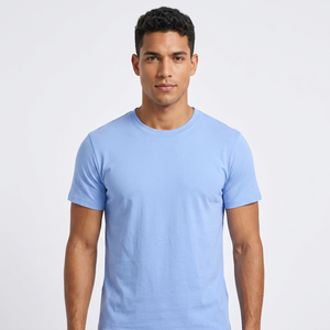 Camiseta de Algodón Orgánico Oversize para Hombre con Hombros Caídos, Venta al por Mayor, Fabricante OEM, Proveedor de Logotipo Personalizado en Blanco a Granel - Product Image 1